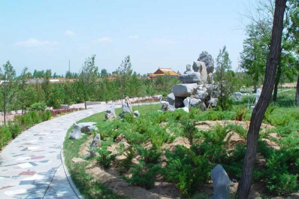 现代简约风格的中华永久陵园景观设计解析