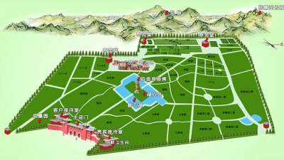 陵园规划图