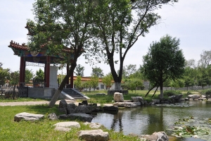 陵园凉亭景观