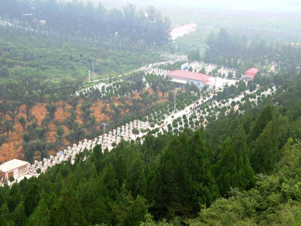 归山陵园航拍