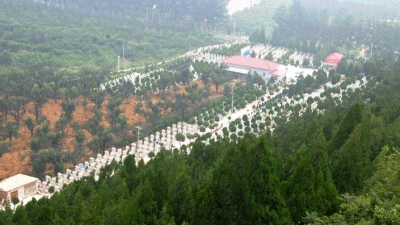 归山陵园航拍